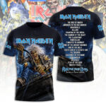 Iron Maiden Tour 2026 3D Apparel – TANTN23504