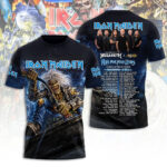 Iron Maiden Tour 2026 3D Apparel – TANTN23507