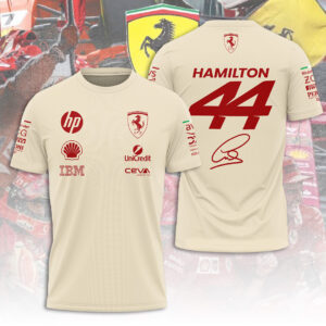Scuderia Ferrari F1 Team x Lewis Hamilton 2026 3D Apparel - TANTN23580