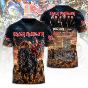 Iron Maiden Tour 2026 3D Apparel - TANTN23582