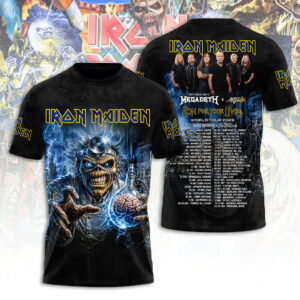 Iron Maiden Tour 2026 3D Apparel - TANTN23583