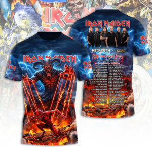Iron Maiden Tour 2026 3D Apparel - TANTN23589