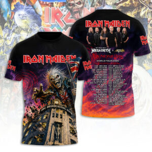 Iron Maiden Tour 2026 3D Apparel - TANTN23596