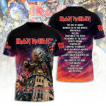 Iron Maiden Tour 2026 3D Apparel – TANTN23597