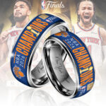 New York Knicks NBA Finals Champions 2026 Custom Alloy Ring – TANTN23647