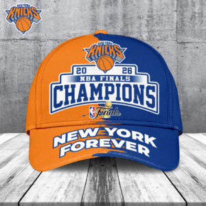 New York Knicks NBA Finals Champions 2026 Classic Cap - TANTN23664