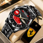 Scuderia Ferrari x Lewis Hamilton Alloy Luxury Quartz Watch – TANTN23691