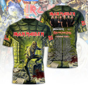 Iron Maiden Tour 2026 3D Apparel - TANTN23708