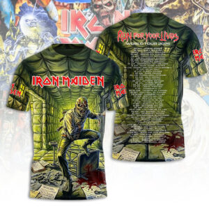 Iron Maiden Tour 2026 3D Apparel - TANTN23709