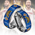New York Knicks NBA Finals Champions 2026 Custom Alloy Ring – TANTN23715