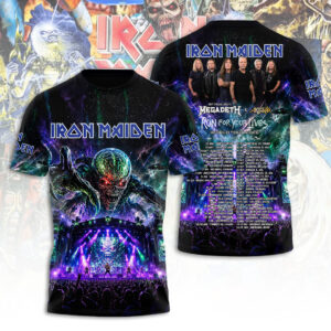 Iron Maiden Tour 2026 3D Apparel - TANTN23744