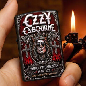 Ozzy Osbourne Zippo Lighter Case (No Insert) - TANTN23785