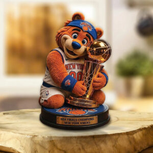 New York Knicks NBA Finals Champions 2026 Custom Shape Acrylic Plaque - TANTN23788