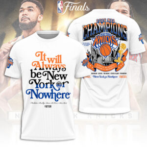 New York Knicks NBA Finals Champions 2026 3D Apparel - TANTN23817