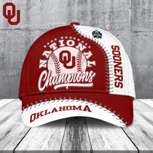 Oklahoma Sooners 2026 NCAA Baseball Men's College World Series Champions Classic Cap - TANTN23863