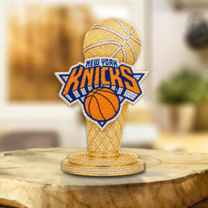 New York Knicks NBA Finals Champions 2026 Custom Shape Acrylic Plaque - TANTN23872