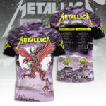Metallica Tour 2026 3D Apparel – TANTN23895