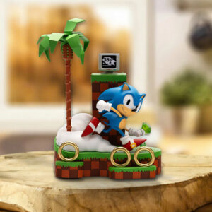 Sonic the Hedgehog 35th Anniversary Custom Shape Acrylic Plaque - TANTN23983