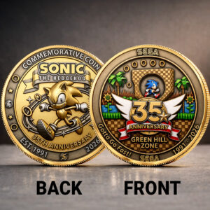 Sonic the Hedgehog 35th Anniversary Commemorative Coin - TANTN23990