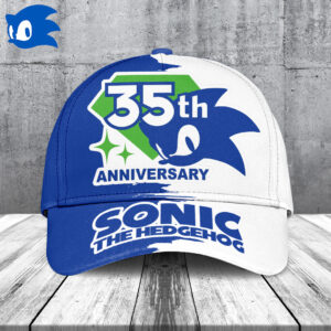 Sonic the Hedgehog 35th Anniversary Classic Cap - TANTN23997