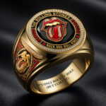 The Rolling Stones 3D Engraved Ring – HOATT18883