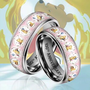 Winnie-the-Pooh 100th Anniversary Custom Alloy Ring - TMTHU6596