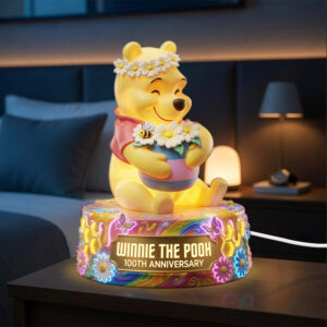 Winnie-the-Pooh 100th Anniversary Custom Shape Acrylic Light Box - TMTHU6695