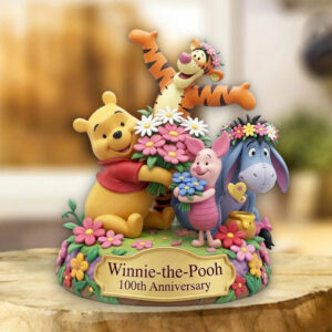 Winnie-the-Pooh 100th Anniversary Custom Shape Acrylic Plaque - TMTHU6750
