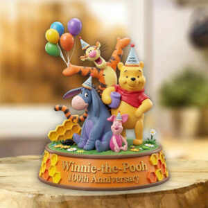 Winnie-the-Pooh 100th Anniversary Custom Shape Acrylic Plaque - TMTHU6983