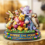 Winnie-the-Pooh 100th Anniversary Custom Shape Acrylic Plaque – TMTHU7006