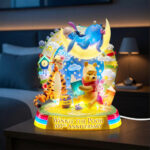 Winnie-the-Pooh 100th Anniversary Custom Shape Acrylic Light Box – TMTHU6626