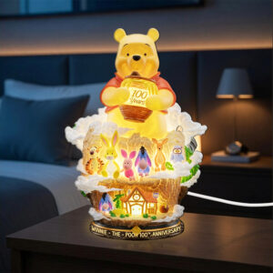 Winnie-the-Pooh 100th Anniversary Custom Shape Acrylic Light Box - TMTHU6858