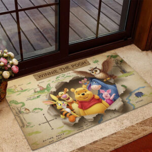 Winnie-the-Pooh Custom Doormat - TMTHU6874