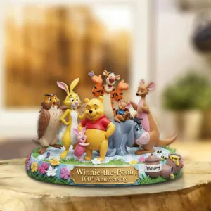 Winnie-the-Pooh 100th Anniversary 2026 Custom Shape Acrylic Plaque - TMTHU6726