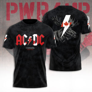 AC/DC Canada PWR UP Tour 3D Apparel - TANTN24223