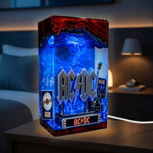 AC/DC Custom Shape Acrylic Light Box - TANTN24294