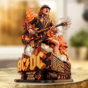 AC/DC Custom Shape Acrylic Plaque - GNE7544