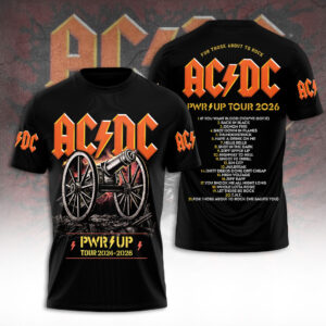 AC/DC PWR UP Tour 3D Apparel - TANTN24244