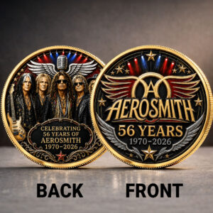 Aerosmith 56 Years Anniversary Commemorative Coin - TANTN24545