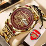 Arsenal FC Alloy Luxury Quartz Watch – TMTHU7234