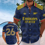 Arsenal FC Premier League Champions 25/26 Short Sleeve Button-Down Shirt – TANTN24496