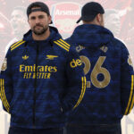 Arsenal FC Premier League Champions 25/26 3D Windbreaker Jacket – TANTN24497