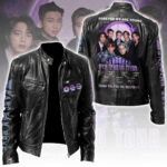 BTS Tour 2026 Motorcycle Leather Jacket – TANTN24518