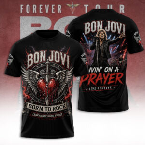 Bon Jovi 3D Apparel - TANTN24482
