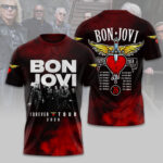Bon Jovi Forever Tour 2026 3D Apparel – HOATT19348