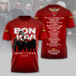Bon Jovi Forever Tour 2026 3D Apparel – HOATT19399