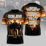 Bon Jovi Forever Tour 2026 3D Apparel – HOATT19404
