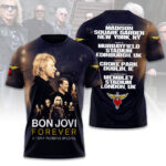 Bon Jovi Forever Tour 2026 3D Apparel – HOATT19741