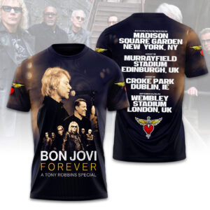 Bon Jovi Forever Tour 2026 3D Apparel - HOATT19741