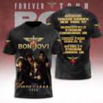 Bon Jovi Tour 2026 3D Apparel – TANTN24438